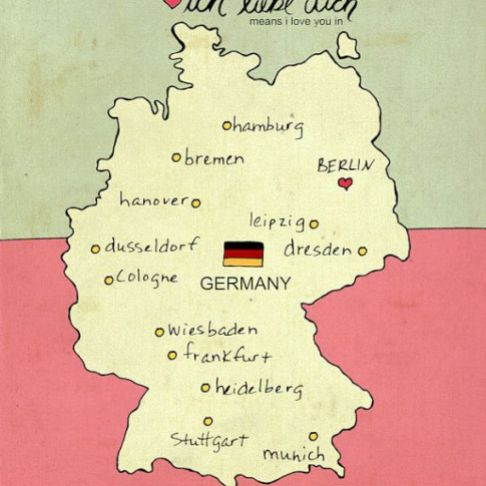 Mapa alemanha